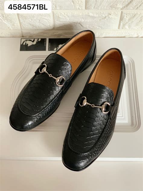 men's gucci black shoes|brown gucci shoes for men.